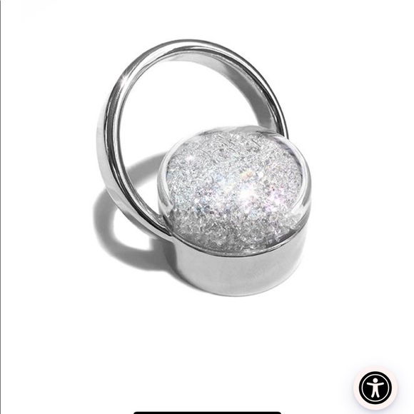 ISO SWAROVSKI CRYSTAL CAP CLEAR CRYSTAL PLATINUM - Picture 3 of 3